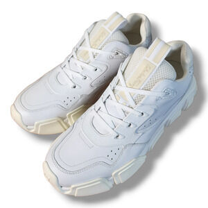 Salvatore Ferragamo White Booster Sneakers Men’s Size 7 / Women’s Size 9